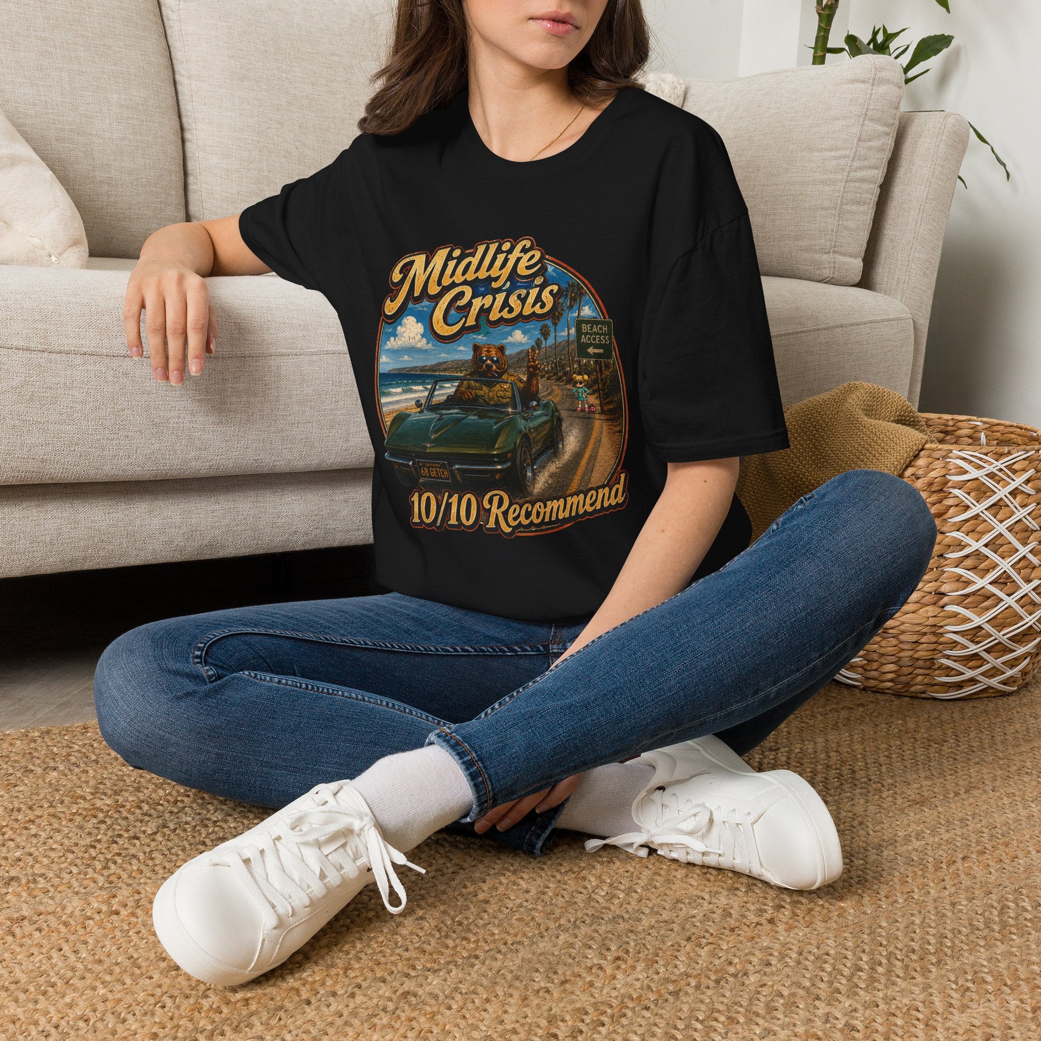 "Midlife Crisis - 10/10 Recommend" Tee