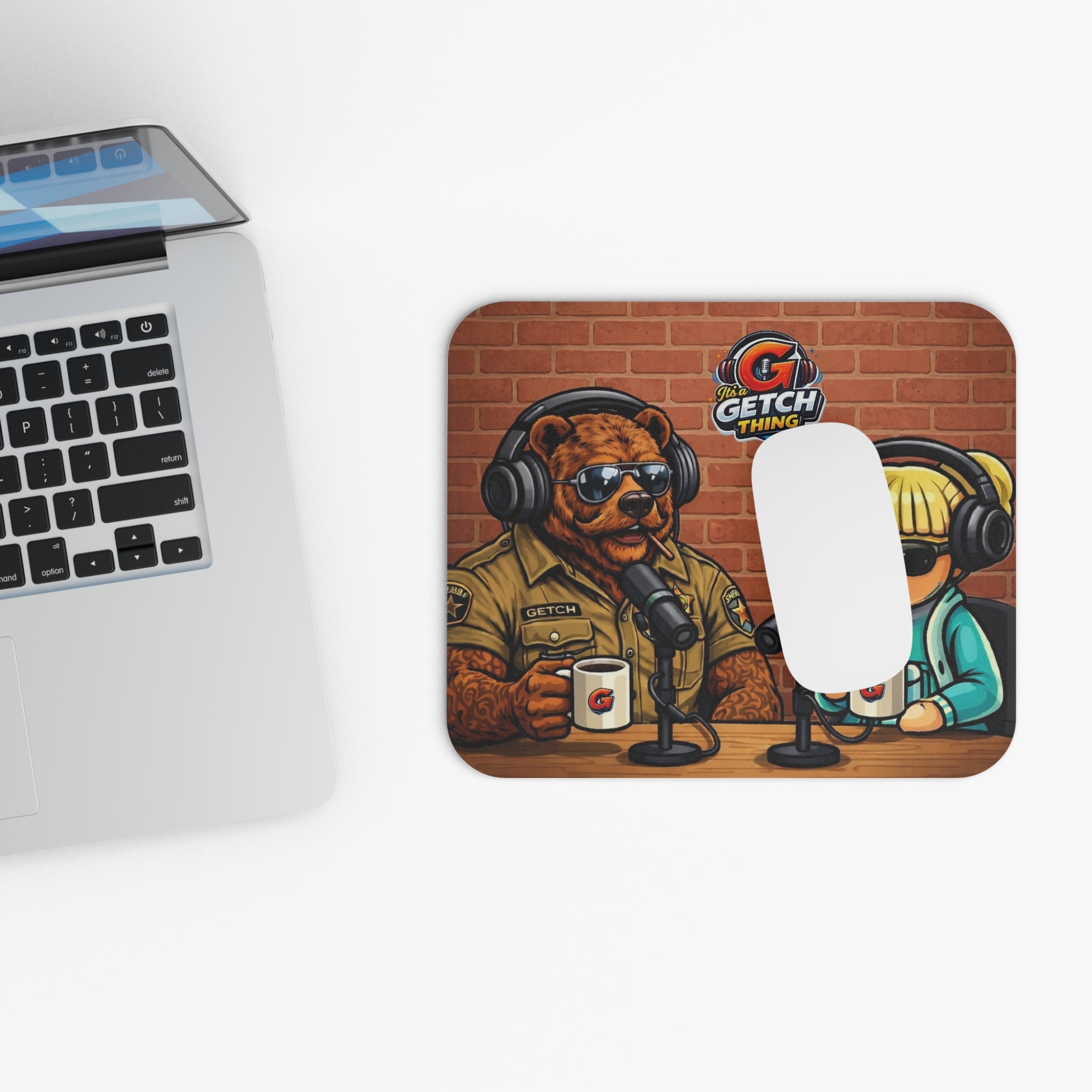 Podcast Crew Mouse Pad